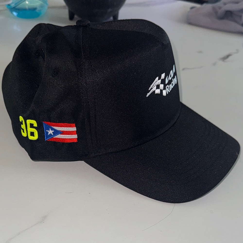 Kia Racing Black Embroidered Cap - Picture 2 of 3